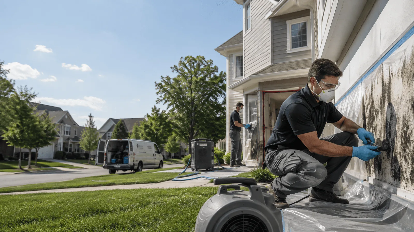 Mold Inspection company in New Burnside, IL